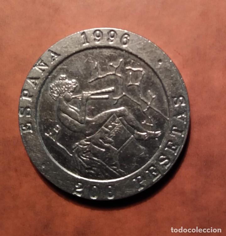 Monedas Franco: moneda de 200 Ptas 1996 - Foto 6