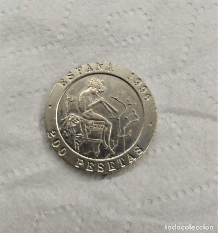 Monedas Franco: moneda de 200 Ptas 1996 - Foto 1