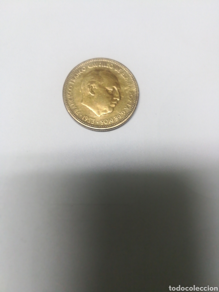 Monedas Franco: Moneda de 2,50 pesetas de 1953 - Foto 4