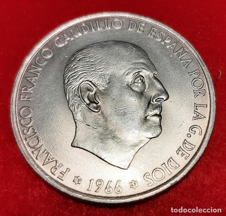 Monedas Franco: COLECCION MONEDAS FRANCO 100 PESETAS PLATA 1966 ESTRELLAS 66 67 68 69 PALO CURBO 70 - Foto 8 - 205141017
