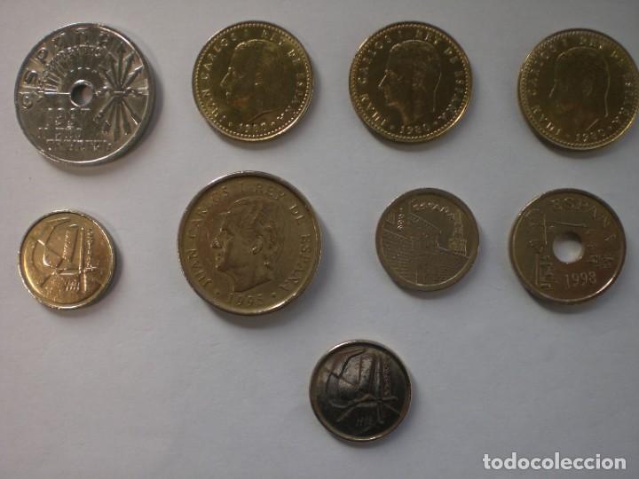 Monedas Franco: 9 MONEDAS DE ESPA&Ntilde;A - Foto 4