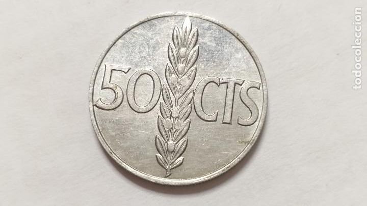 Monedas Franco: Moneda de 50 c&eacute;ntimos. A&ntilde;o 1966 - Foto 1