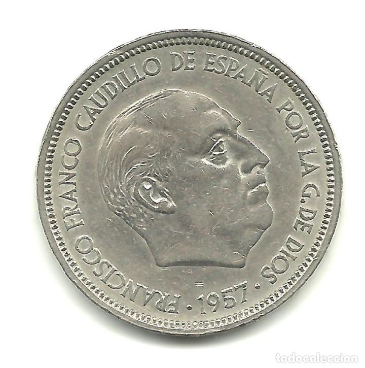 Monedas Franco: MONEDA ESPA&Ntilde;A 1957 BA - Foto 2