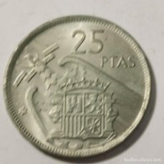 Monedas Franco: ANTIGUA MONEDA 25 PTAS - AÑO 1957 ESTRELLA 70 - FRANCISCO FRANCO - MUY BUEN ESTADO CONSERVACIÓN