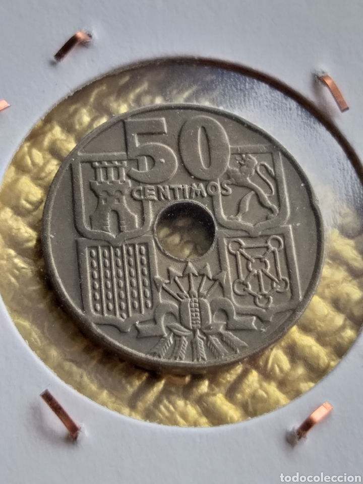 Monedas Franco: 50 c&eacute;nt.49 *62.Sin circular - Foto 2