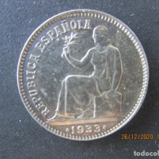 Monedas Franco: MONEDA ESPAÑOLA 1933- 1 PTAS DE PLATA 3-4. Lote 231999900