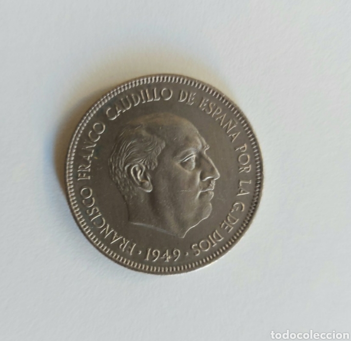 Monedas Franco: MONEDA DE ESPA&Ntilde;A 1949☆49 - Foto 1