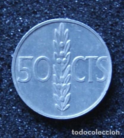 Moedas Franco: MONEDA 50 CTS 1966-67
