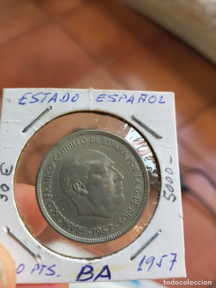 Moneda De 50 Cincuenta Pesetas 1957 Ba Serie Ba - Vendido En Venta ...