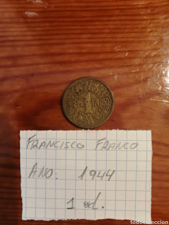 Monedas Franco: Moneda de una peseta - Foto 1
