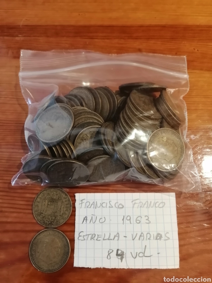 Monedas Franco: Monedas de una peseta - Foto 1