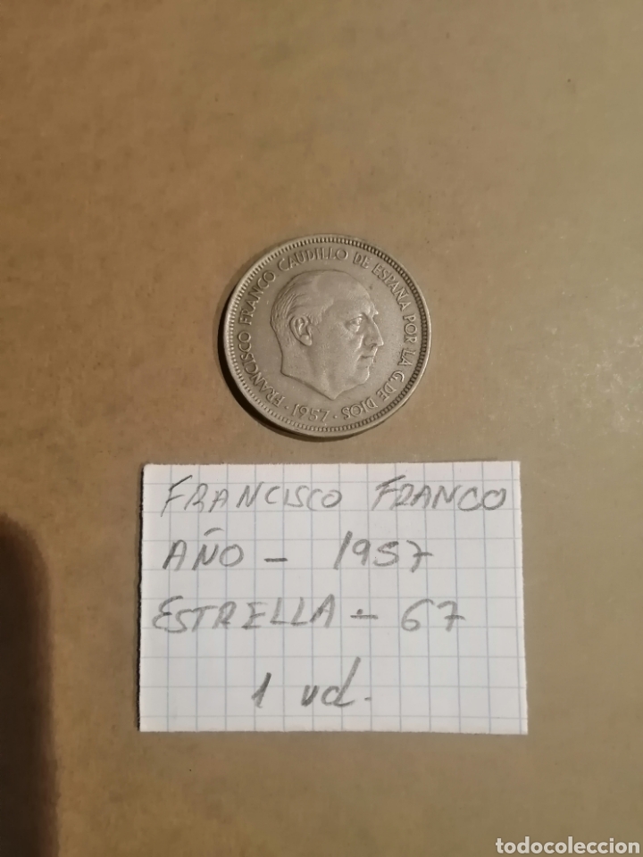 Monedas Franco: Moneda de 50 pesetas - Foto 1