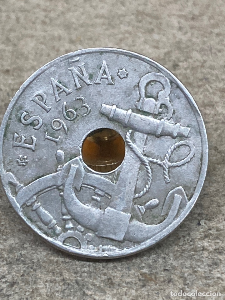 Monedas Franco: Moneda de 50 c&eacute;ntimos 1963 - Foto 2