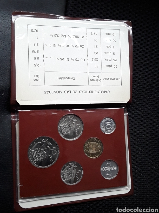 Monedas Franco: CARTERA PRUEBA NUMISM&Aacute;TICA FNMT 1973. PROOF - Foto 2
