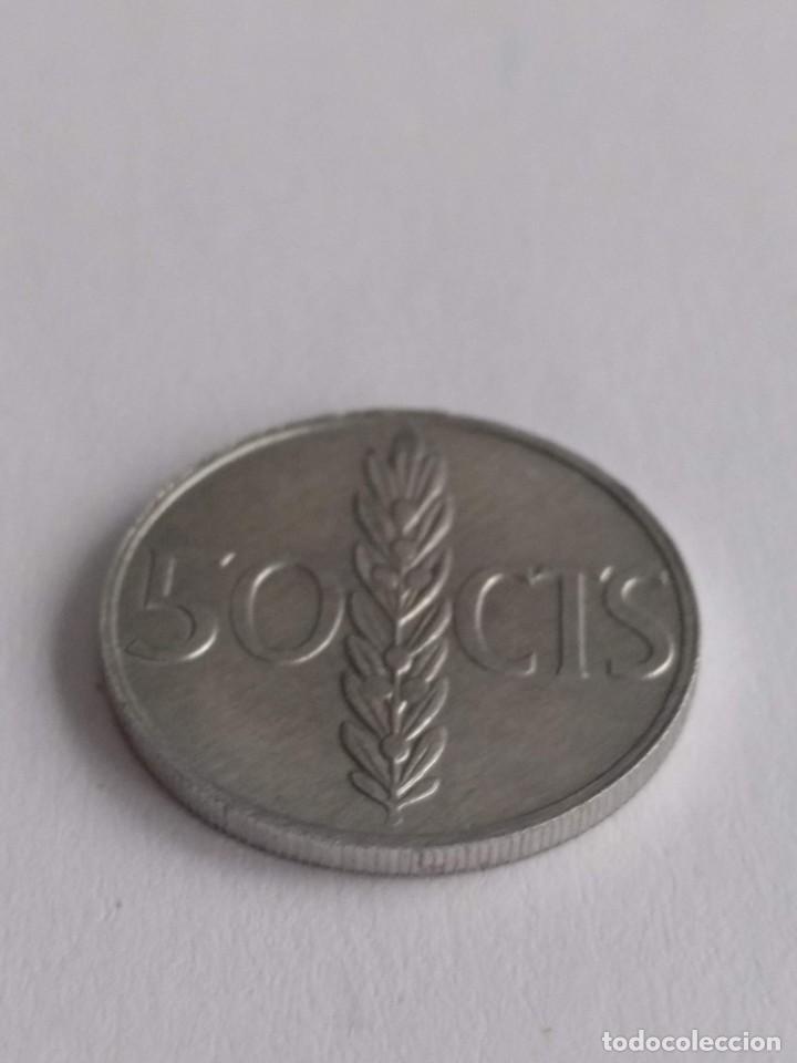 Monedas Franco: 50 centimos 1966 *67 EBC - Foto 4