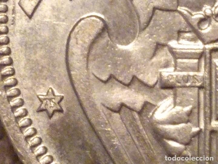 Monedas Franco: 5 pesetas 1957*75 SC - Foto 4