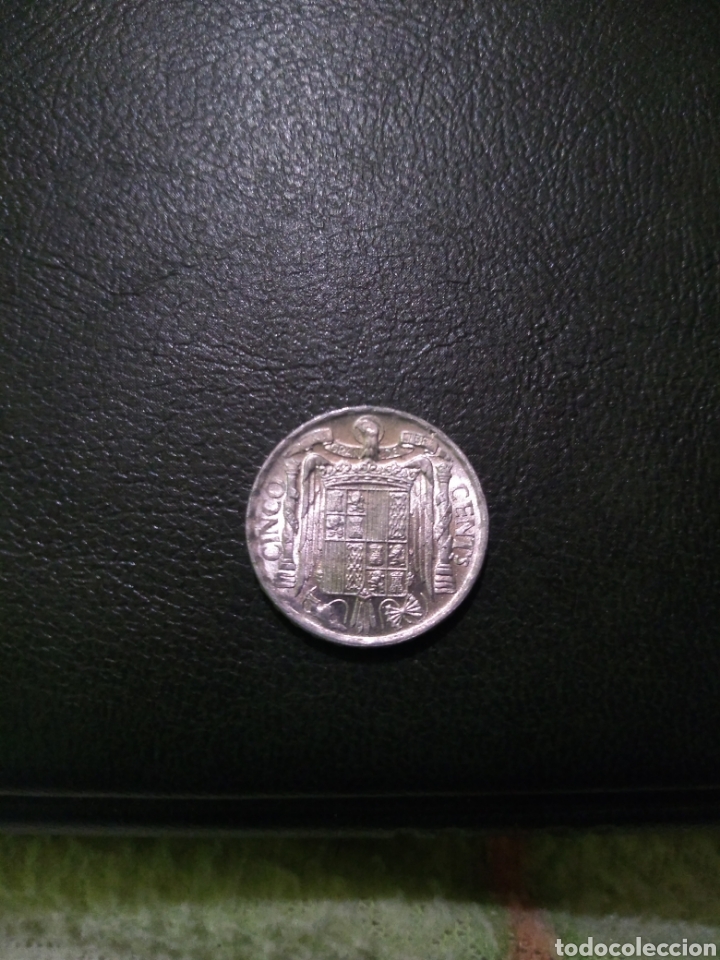 Monedas Franco: Moneda 5 c&eacute;ntimos 1945 SC - Foto 2