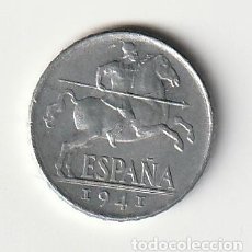 Monedas Franco: BONITA MONEDA 10 CÉNTIMOS AÑO 1941 ESTADO ESPAÑOL VARIANTE PLVS CON V ESPAÑA JINETE IBÉRICO FRANCO. Lote 241411025