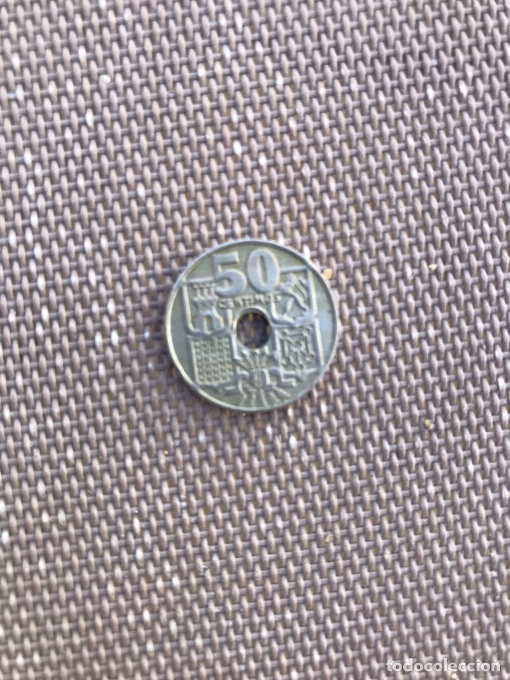 Monedas Franco: Moneda 50 c&eacute;ntimos. 1949 - Foto 1