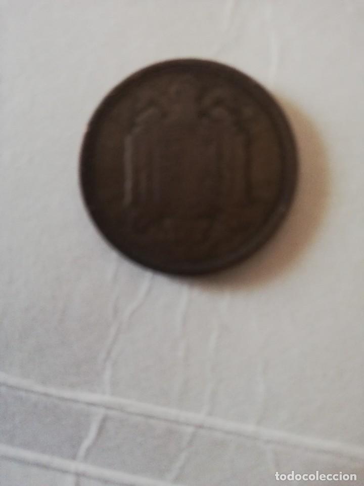 Monedas Franco: FRANCO 1 PTA. A&Ntilde;O 1944 - Foto 2