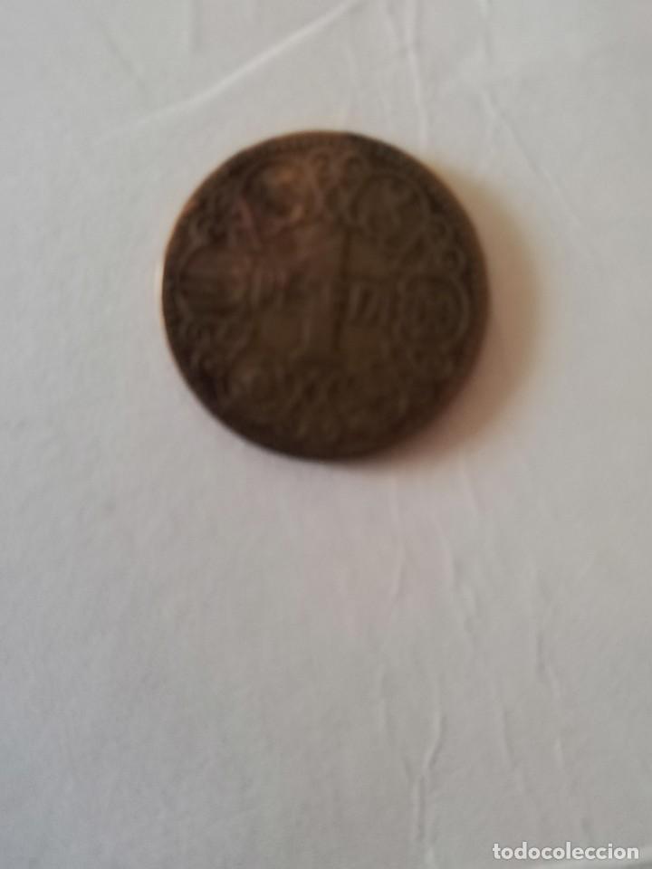 Monedas Franco: FRANCO 1 PTA. A&Ntilde;O 1944 - Foto 1