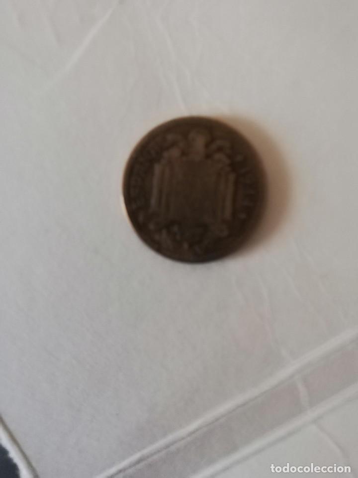 Monedas Franco: FRANCO 1 PTA. A&Ntilde;O 1944 - Foto 2