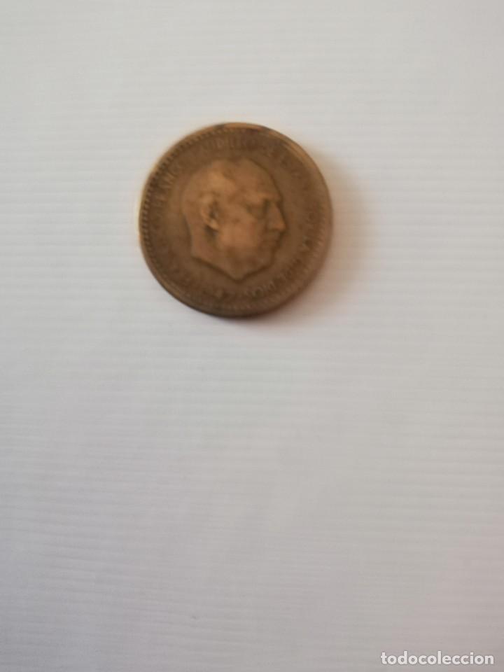 Monedas Franco: FRANCO 1 PTA. A&Ntilde;O 1947 - Foto 1