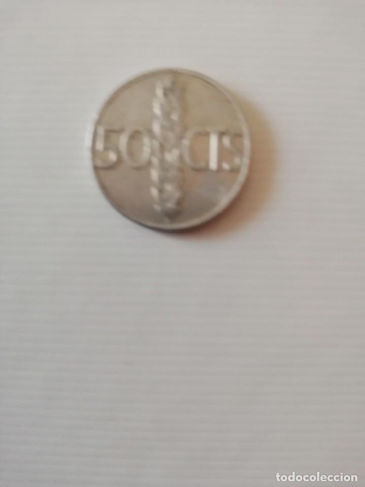 Monedas Franco: FRANCO 50 CENTIMOS A&Ntilde;O 1966 - Foto 2