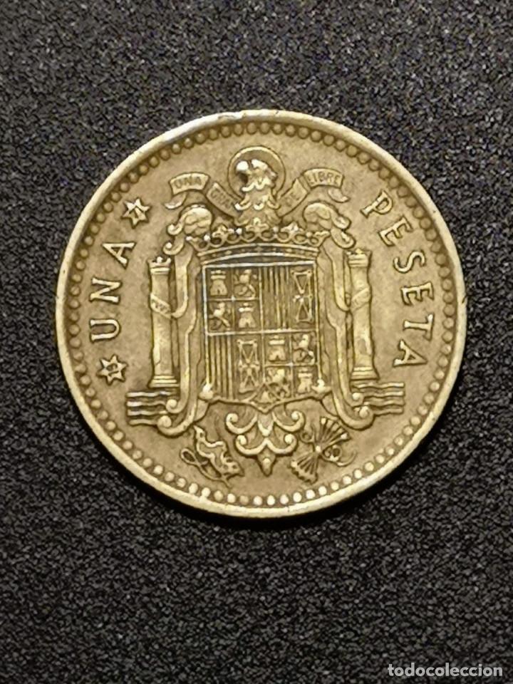 Monedas Franco: 1 PESETA 1966 ESTRELLA 71 * - Foto 3