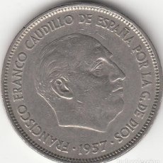 Monedas Franco: ESTADO ESPAÑOL: 25 PESETAS 1957 ESTRELLA 71. Lote 246049945