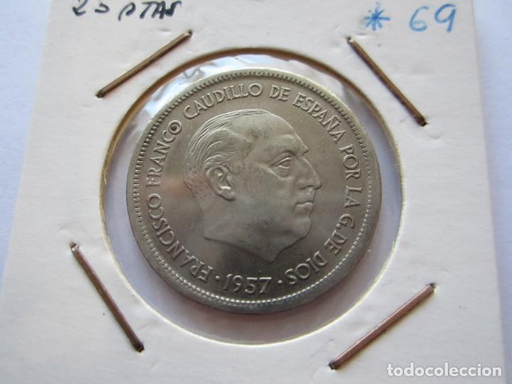 Moneda De 25 Pesetas De 195769 Franco Estado Vendido En Subasta 248001530 