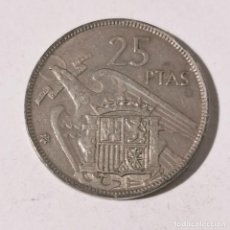 Monedas Franco: ANTIGUA MONEDA 25 PTAS - AÑO 1957 ESTRELLA 65 - FRANCISCO FRANCO - MUY BUEN ESTADO CONSERVACIÓN / 17
