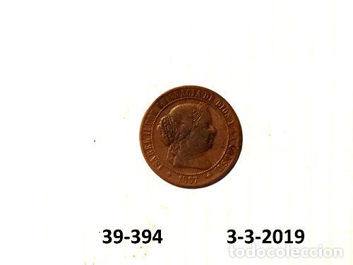 Monedas Franco: espana 2 12 centimo 1867 linda - Foto 1