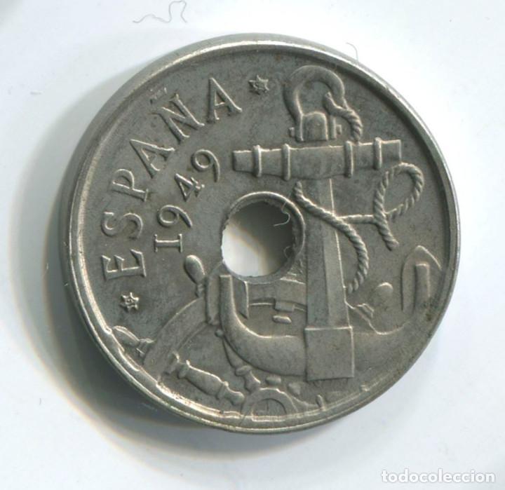 Monedas Franco: Espa&ntilde;a, 50 c&eacute;ntimos de 1949, *54 - Foto 2