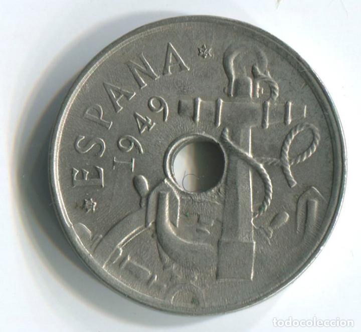 Monedas Franco: Espa&ntilde;a, 50 c&eacute;ntimos de 1949, *54 - Foto 2