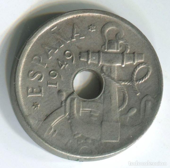 Monedas Franco: Espa&ntilde;a, 50 c&eacute;ntimos de 1949, *54 - Foto 2