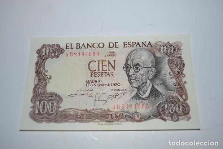 Monedas Franco: BILLETE DE 100 PESETAS DE MANUEL DE FALLA - Foto 1