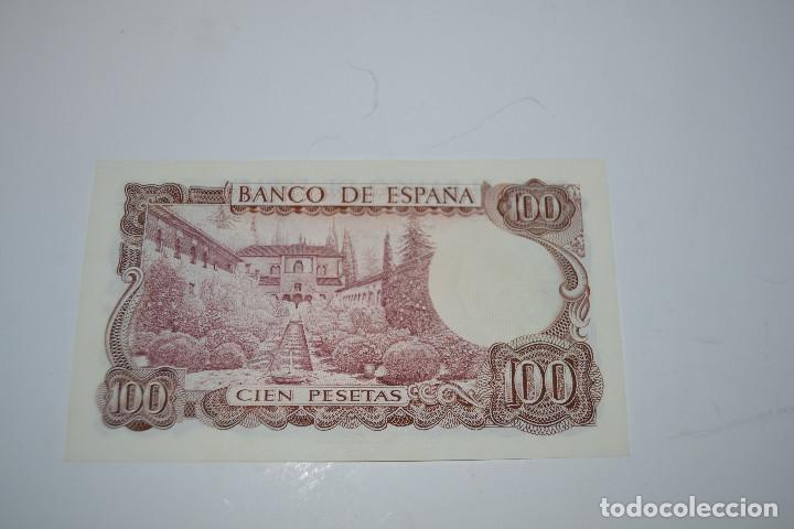 Monedas Franco: BILLETE DE 100 PESETAS DE MANUEL DE FALLA - Foto 2