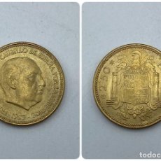 Monedas Franco: MONEDA. ESPAÑA. FRANCISCO FRANCO. 2'5 PESETAS. 1953. ESTRELLAS LEGIBLES *19-54* S/C. VER. Lote 335361658
