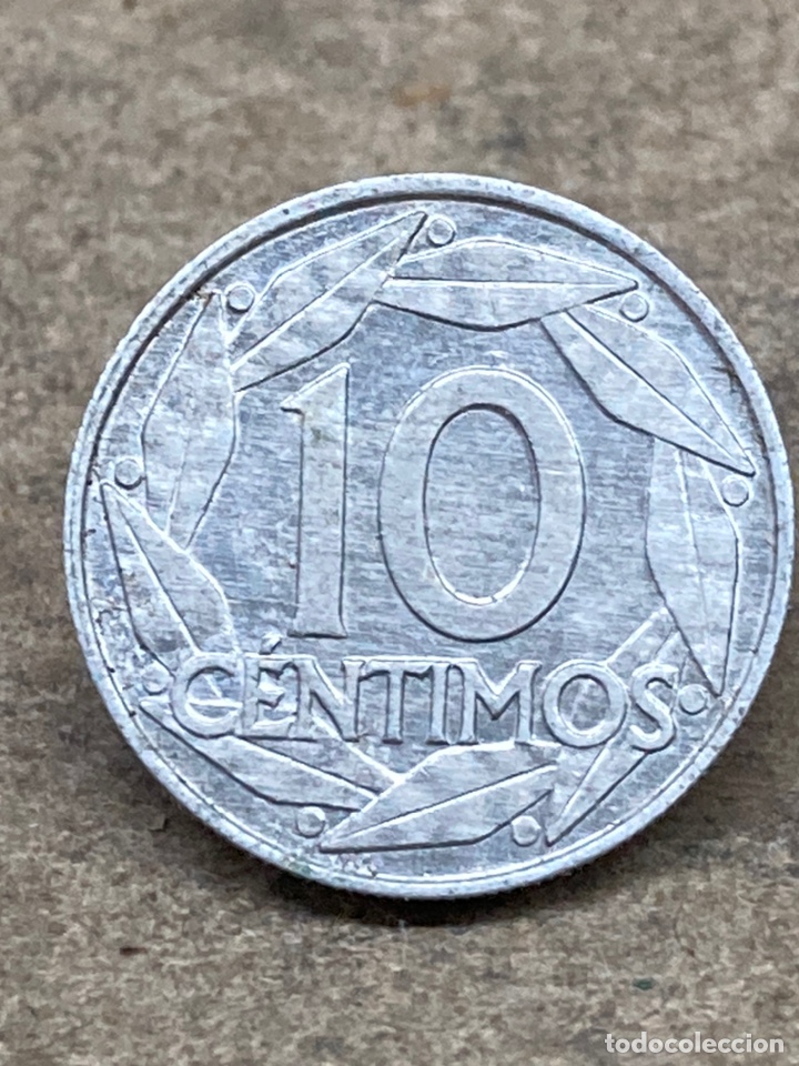 Monedas Franco: Moneda de 10 c&eacute;ntimos 1957 - Foto 2