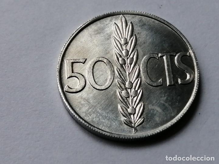 Monedas Franco: 50 CENTIMOS 1966 / 71. SC. - Foto 5