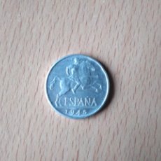 Monedas Franco: MONEDA 10 CÉNTIMOS AÑO 1945 ESTADO ESPAÑOL JINETE IBÉRICO ESPAÑA FRANCO PLUS ULTRA