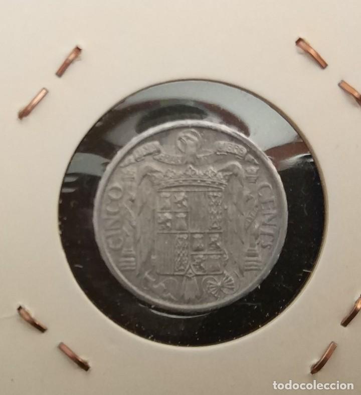 Monedas Franco: moneda 5 cts 1945 sin circular brillo original - Foto 2
