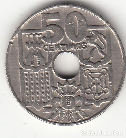 Monedas Franco: FRANCO: 50 CENTIMOS 1963 * 19-63 - Foto 3