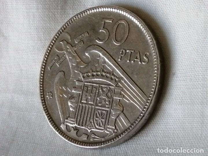 Monedas Franco: 50 PESETAS 1957 * 60. Circulada