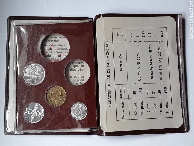 Monedas Franco: CARTERA PRUEBA NUMISM&Aacute;TICA FNMT 1973. INCOMPLETA.PROOF - Foto 2