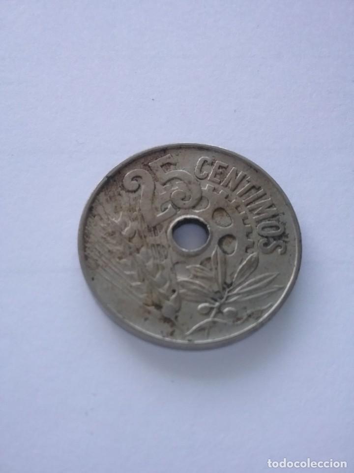 Monedas Franco: Moneda 25 cts. A&ntilde;o 1934 (447) - Foto 2