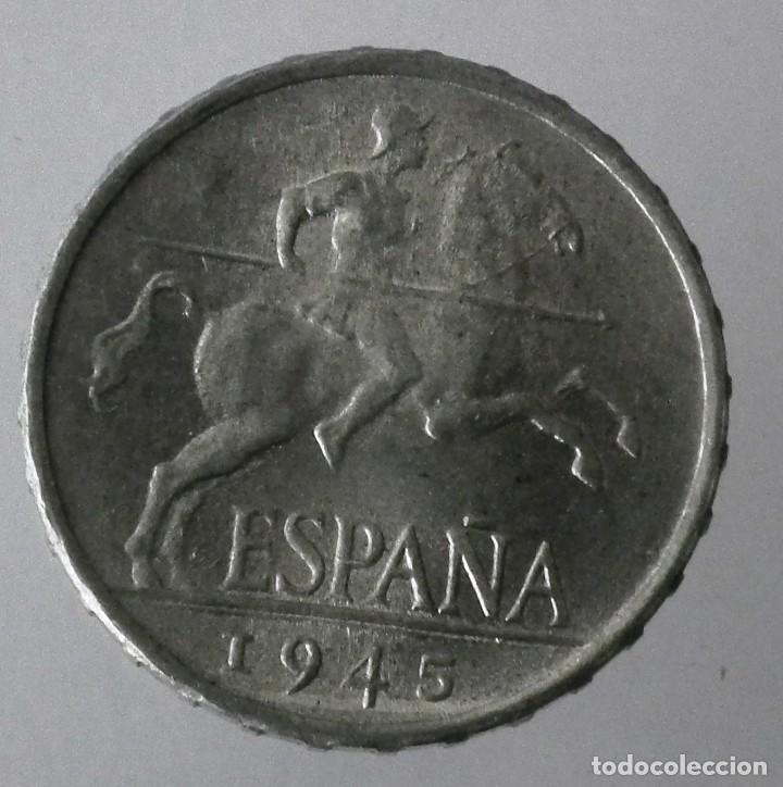 Monedas Franco: MONEDA 5 C&Eacute;NTIMOS 1945 SIN CIRCULAR - Foto 1