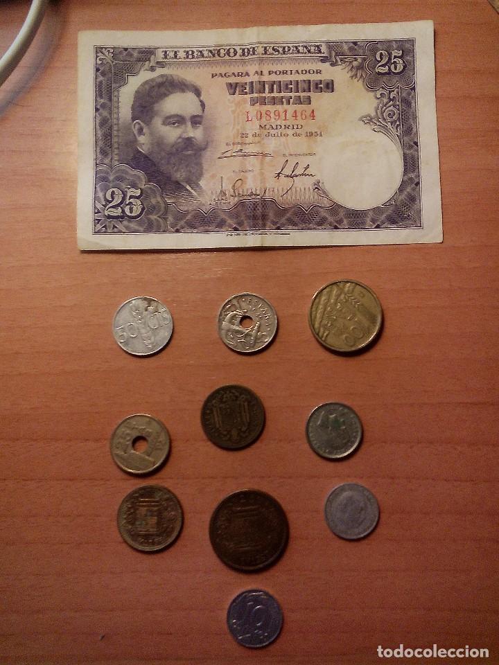 Monedas Franco: Lote de monedas - Foto 1