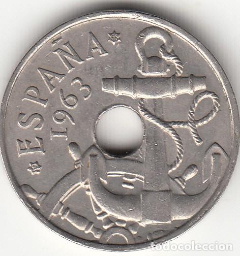 Monedas Franco: FRANCO: 50 CENTIMOS 1963 * 19-65 - Foto 1